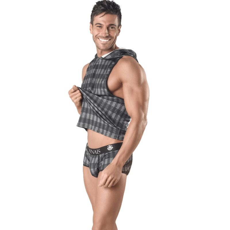 ANAIS MEN - AEGIS HOODED T-SHIRT