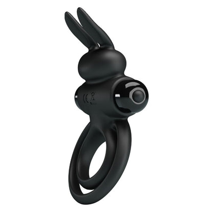 PRETTY LOVE - VIBRATOR III RABBIT RING FOR BLACK PENIS