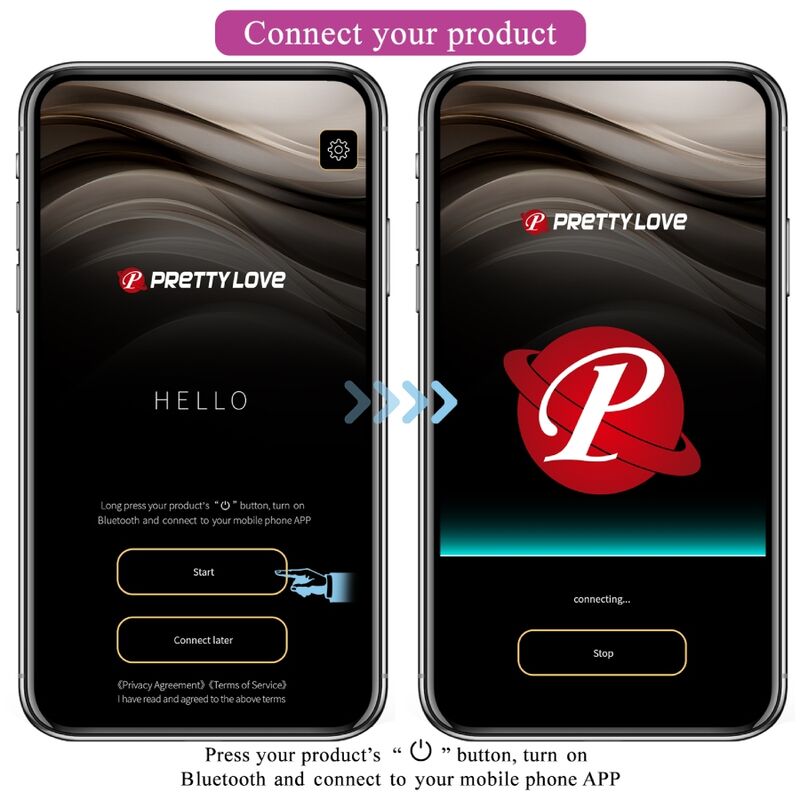 PRETTY LOVE - TAPÓN ANAL CONTROLADO POR APLICACIÓN JEFFERSON NEGRO