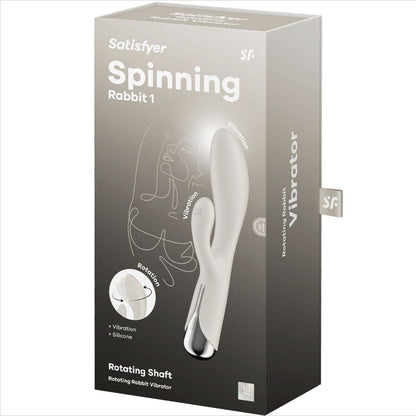 SATISFYER - SPINNING RABBIT 1 CLITORIS AND G-SPOT STIMULATION