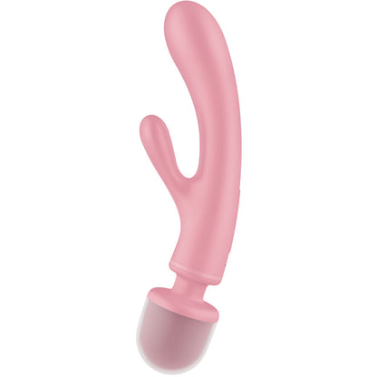 SATISFYER - TRIPLE LOVER RABBIT VIBRATOR MASSAGER