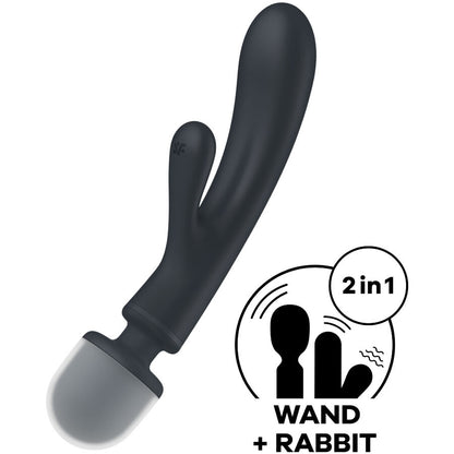 SATISFYER - TRIPLE LOVER RABBIT VIBRATOR MASSAGER