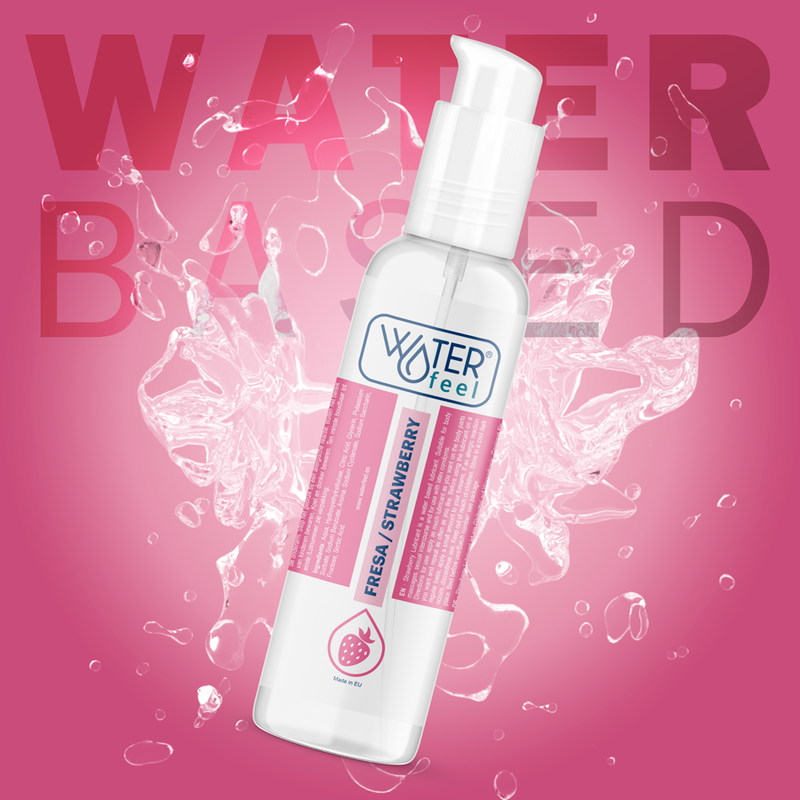 WATERFEEL - STRAWBERRY WATER BASED LUBRICANT 175 ML