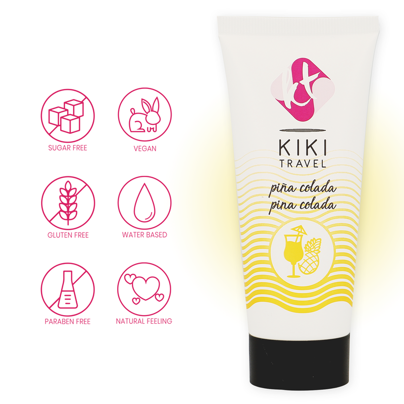 KIKÍ TRAVEL - LUBRIFIANT PIÑA COLADA 50 ML