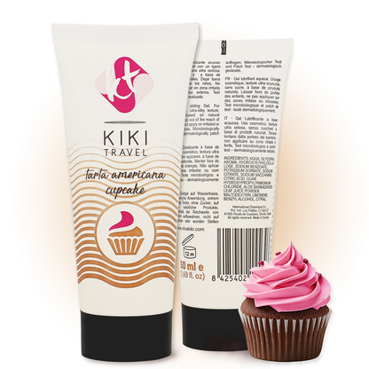 KIKÍ TRAVEL - LUBRIFIANT CUPCAKE 50 ML