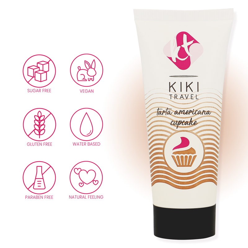 KIKÍ TRAVEL - LUBRIFIANT CUPCAKE 50 ML