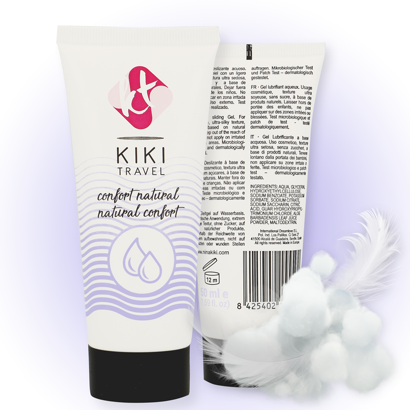 KIKÍ TRAVEL - CONFORT NATURAL LUBRICANT 50 ML