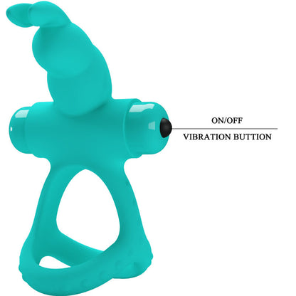 SCHÖNE LIEBE - FIGGY GREEN RABBIT VIBRATORRING