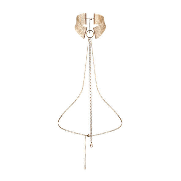 BIJOUX INDISCRETS - DÃSIR MÃTALLIQUE GOLDEN METALLIC NECKLACE