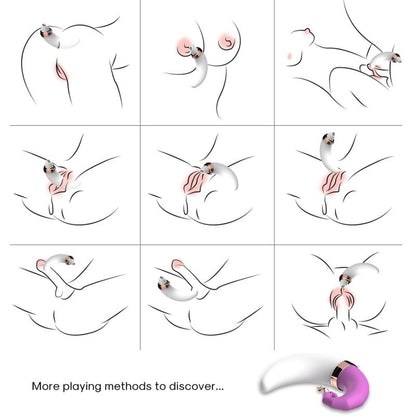 ARMONY - SWEETMOON CLITORIS & G-SPOT SUCTION CUP PINK