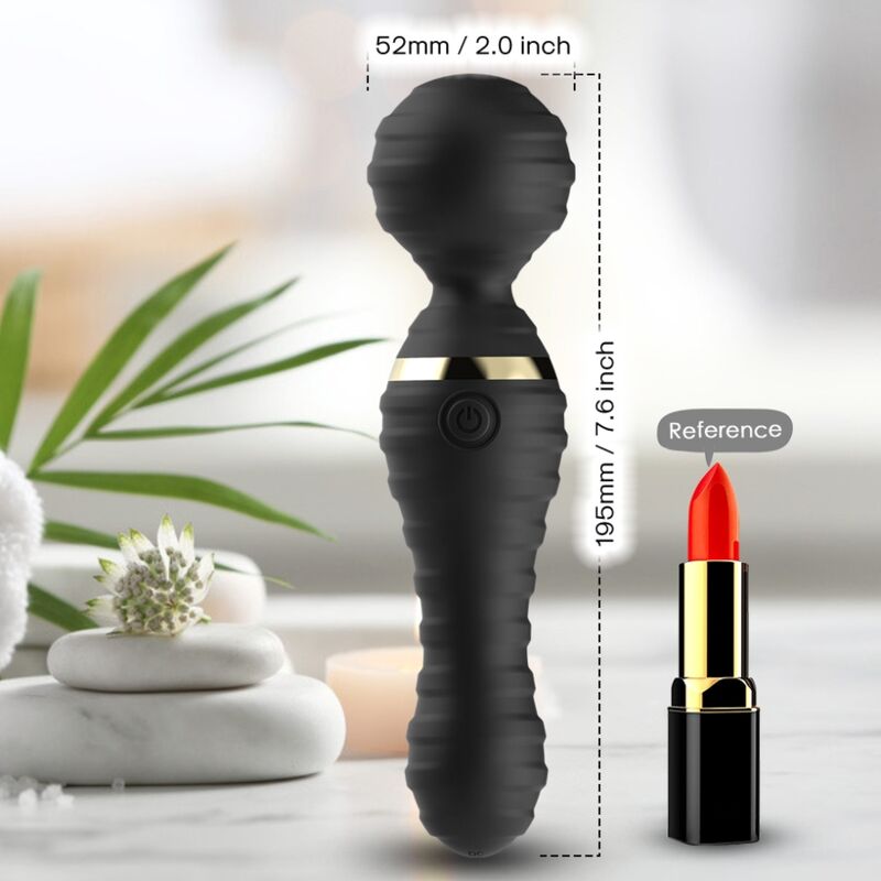ARMONY - MINI-MASSEUR ET VIBREUR FREEDO NOIR