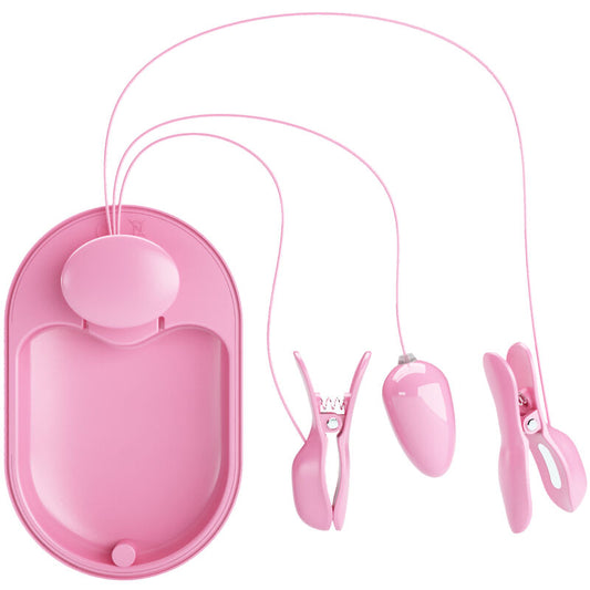 PRETTY LOVE - BOITE SURPRISE PINCES D'ÉLECTRO STIMULATION ROSE