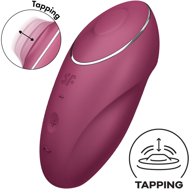 SATISFYER - TAP & CLIMAX 1 LAY-ON VIBRATOR