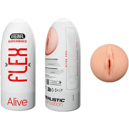 ALIVE - FLEX MALE MASTURBADOR VAGINAL SIZE M