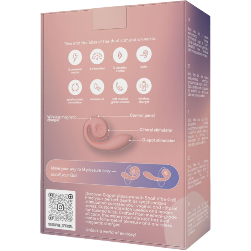SNAIL VIBE - GIZI DUAL STIMULATOR