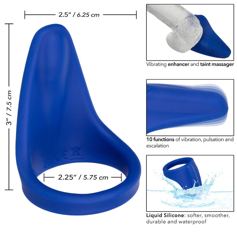 ADMIRAL - PERINEUM MASSAGER BLUE