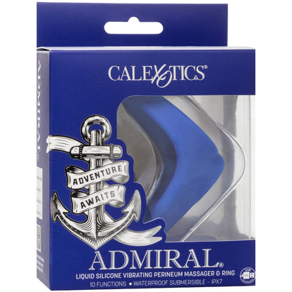 CALEXOTICS - ADMIRAL PERINEUM MASSAGER BLUE