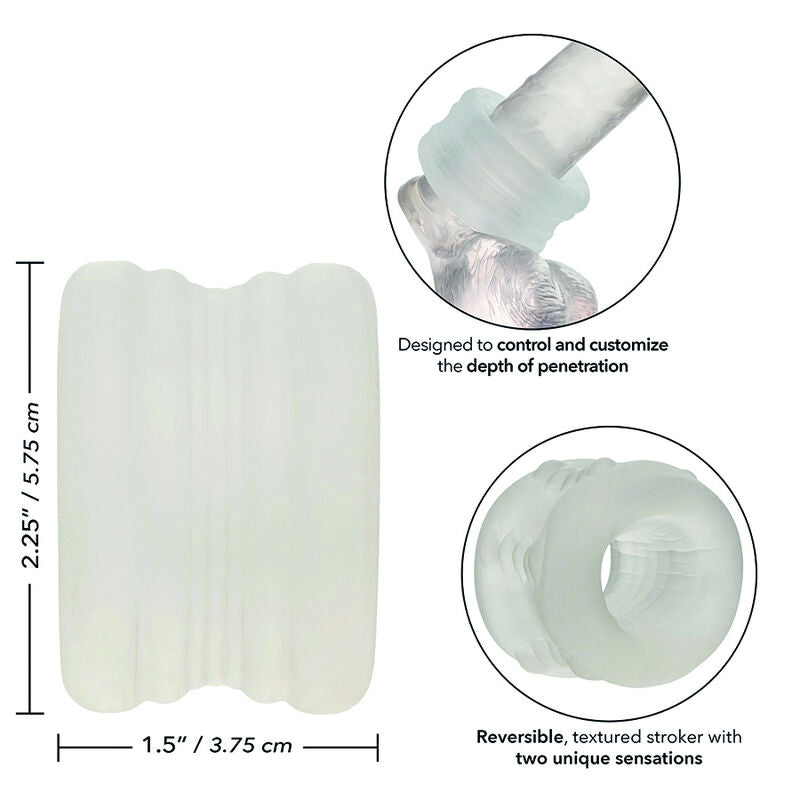 CALEXOTICS - ANILLO DE ESTIMULACIÓN BOUNDLESS BUMPER-STROKER