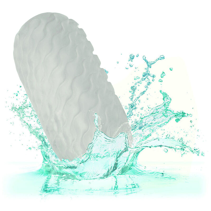 CALEXOTICS - MASTURBATEUR SQUISHY RÉVERSIBLE BOUNDLESS GRIS