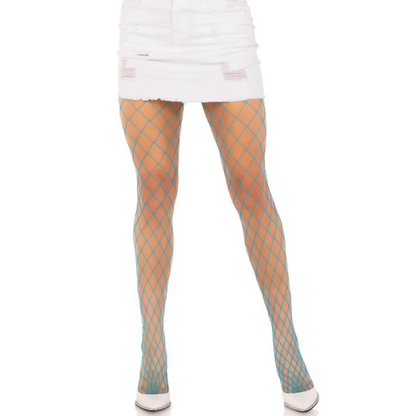 LEG AVENUE - MEDIAS PANTY RED DE PESCA DIAMANTE