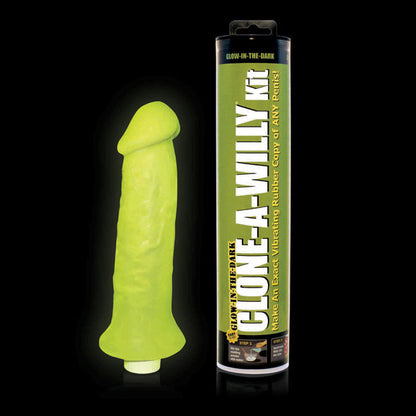 KLONEN SIE EINEN WILLY – LEUCHTENDER GRÜNER PENIS-KLONER MIT VIBRATOR