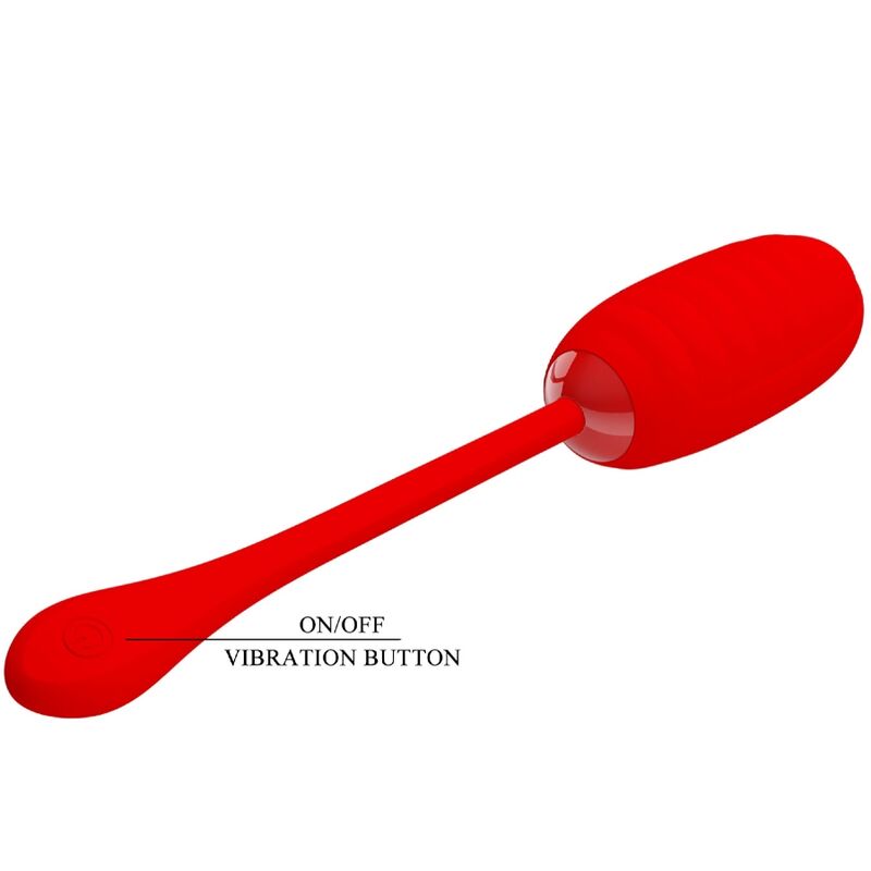 PRETTY LOVE - KIRK ŒUF VIBRANT RECHARGEABLE ROUGE