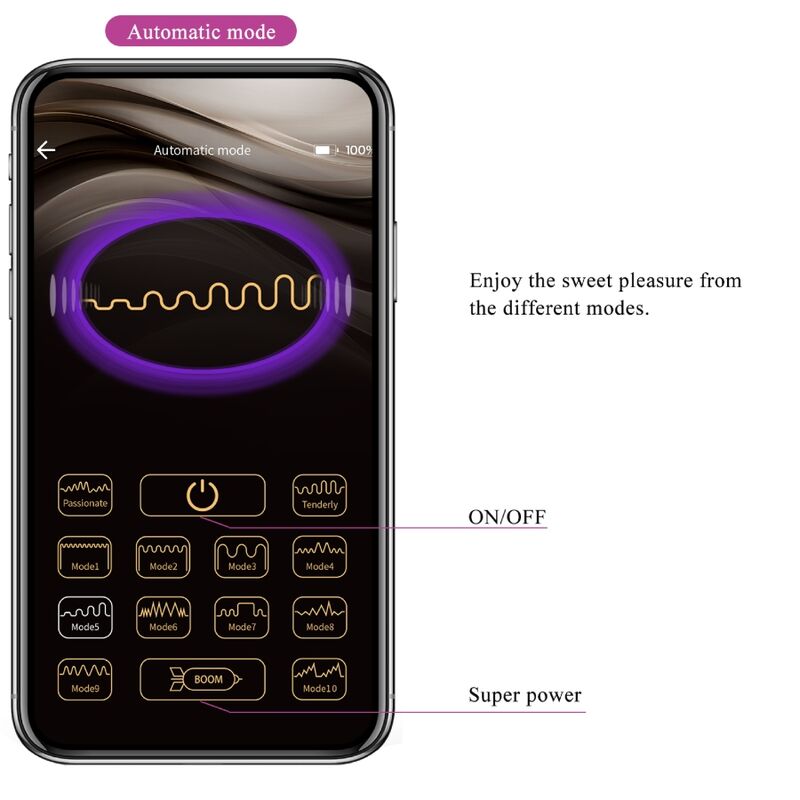 PRETTY LOVE - ŒUF VIBRANT RECHARGEABLE VIOLET DOREEN