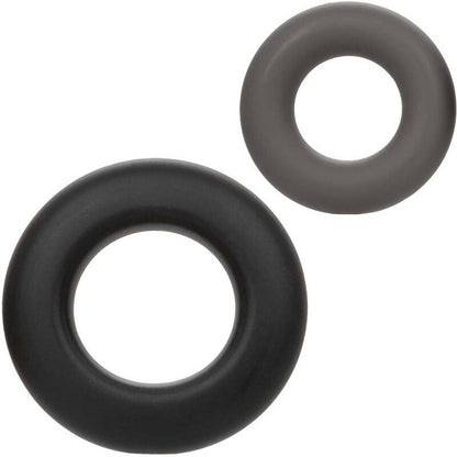 CALEXOTICS - ALPHA PROLONG SET OF 2 RING GREY