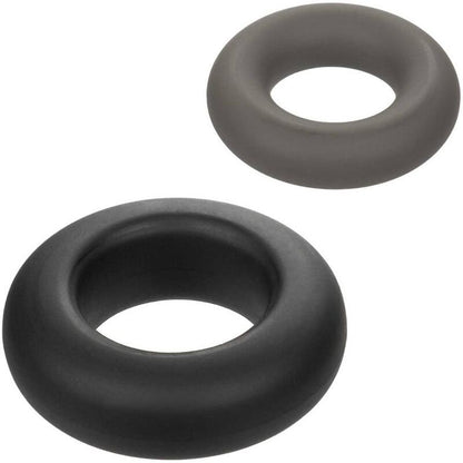 CALEXOTICS - ALPHA PROLONG SET OF 2 RING GREY