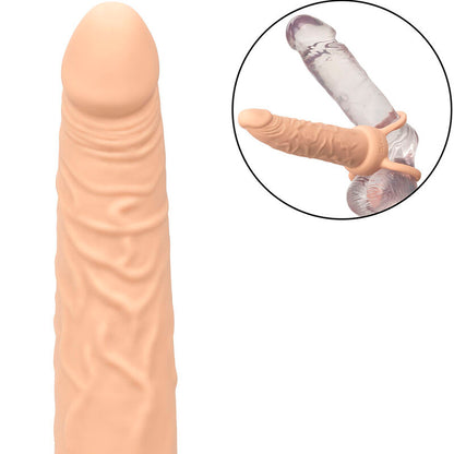 CALEXOTICS - PERFORMANCE MAXX RECHARGABLE DUAL PENETRATOR LIGHT SKIN