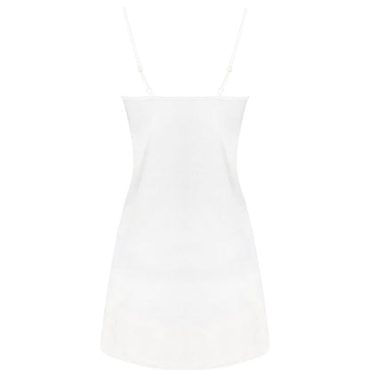 LIVCO CORSETTI FASHION - JACQUELINE LC 90249 DRESSING GOWN + SHIRT + PANTY ECRU L/XL