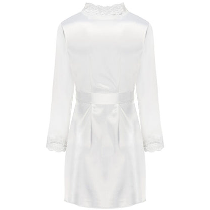 LIVCO CORSETTI FASHION - JACQUELINE LC 90249 DRESSING GOWN + SHIRT + PANTY ECRU L/XL