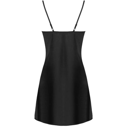 LIVCO CORSETTI FASHION - JACQUELINE LC 90249 DRESSING GOWN + SHIRT + PANTY BLACK L/XL