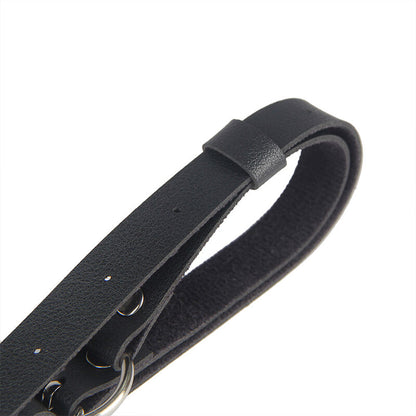 SUBBLIME - HARNAIS EN CUIR NOIR TAILLE UNIQUE