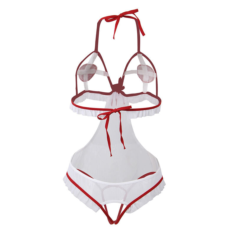 SUBBLIME - SEXY CROTCHLESS NURSE COSTUME