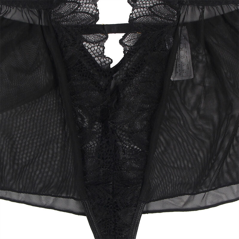 SUBBLIME - TEDDY HALTER NECK BARE BACK LACE