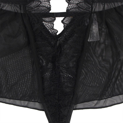 SUBBLIME - TEDDY HALTER NECK BARE BACK LACE