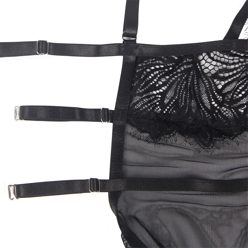 SUBBLIME - BABYDOLL WITH ADJUSTABLE LACE STRAPS
