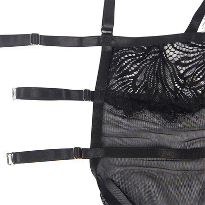 SUBBLIME - BABYDOLL WITH ADJUSTABLE LACE STRAPS
