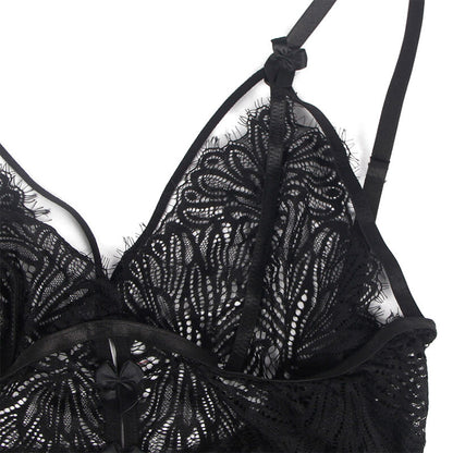 SUBBLIME - BABYDOLL WITH ADJUSTABLE LACE STRAPS