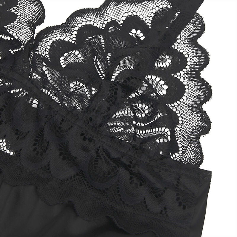 SUBBLIME - BABYDOLL WITH FLORAL PRINT CHEST