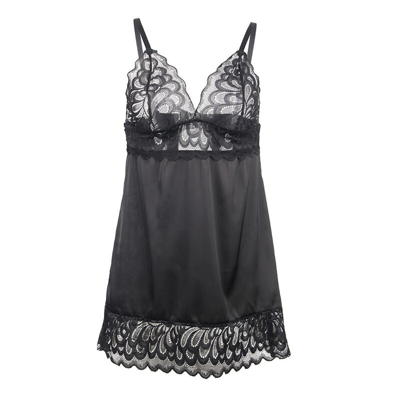 SUBBLIME - BABYDOLL WITH FLORAL PRINT CHEST
