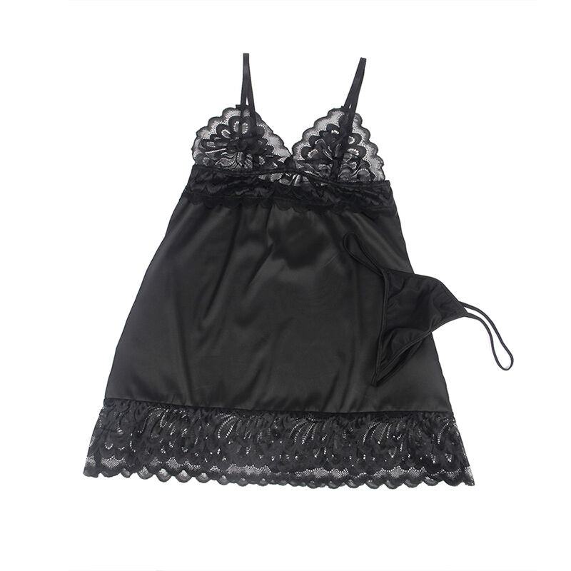 SUBBLIME - BABYDOLL WITH FLORAL PRINT CHEST