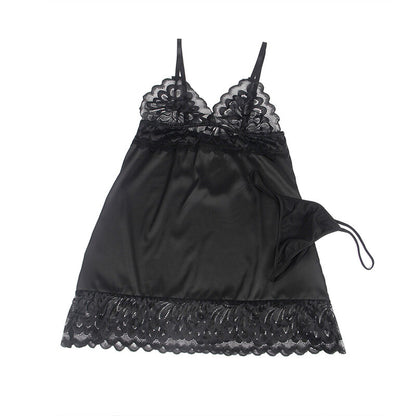 SUBBLIME - BABYDOLL WITH FLORAL PRINT CHEST