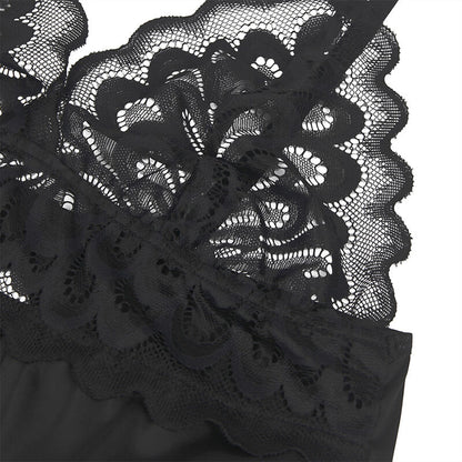SUBBLIME - BABYDOLL WITH FLORAL PRINT CHEST