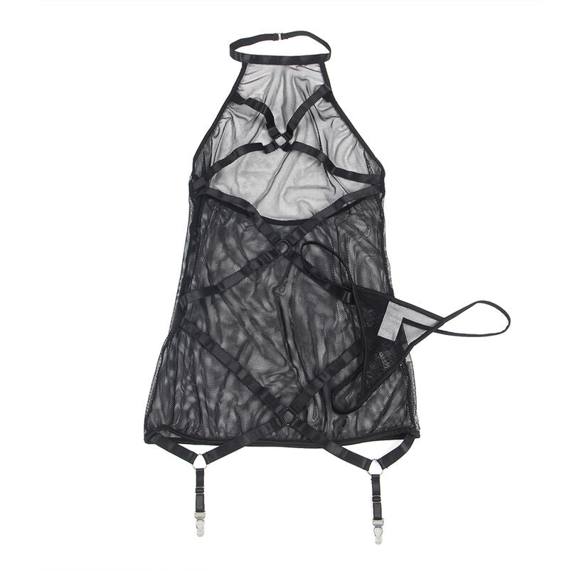 SUBLLIME - TRANSPARENT HALTER NECK DRESS