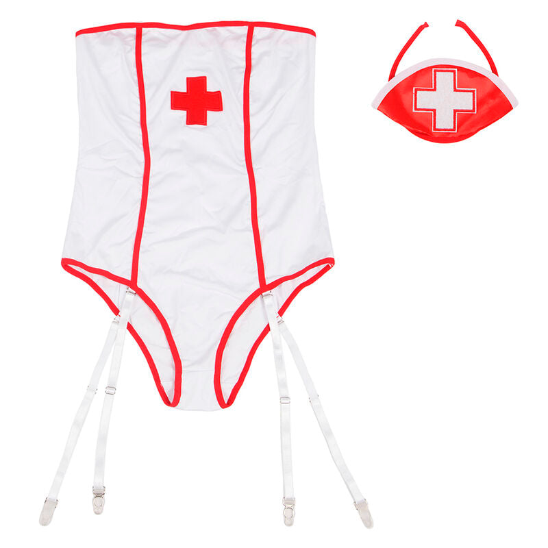 SUBBLIME - SEXY NURSE COSTUME WITH TEDDY
