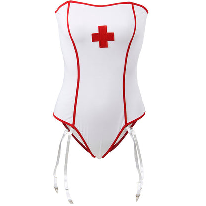 SUBBLIME - SEXY NURSE COSTUME WITH TEDDY