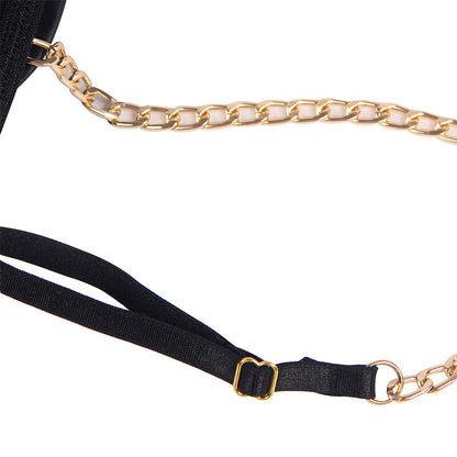 SUBBLIME - CHAIN SUSPENDERS BODYSUIT