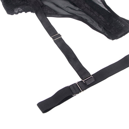 SUBBLIME - TEDDY WITH GARTER STRAP DETAIL CHEST